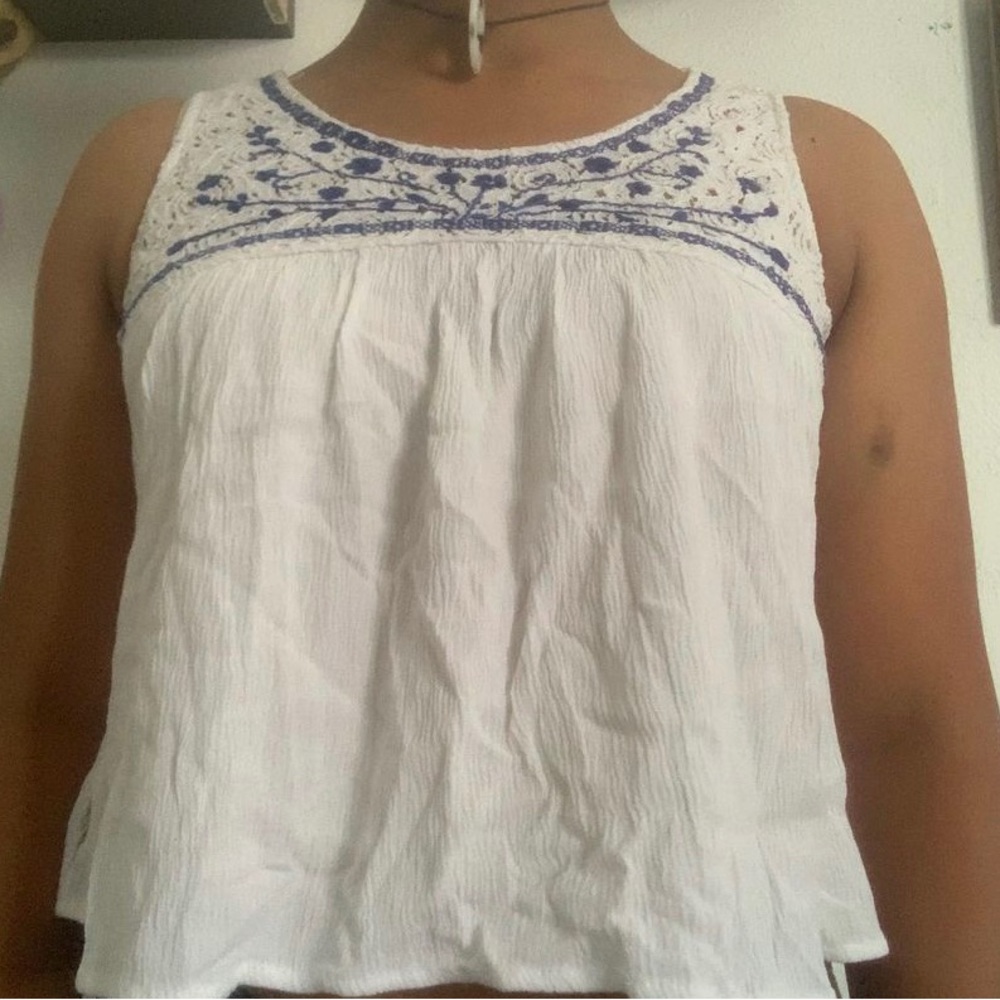 Cute white blouse